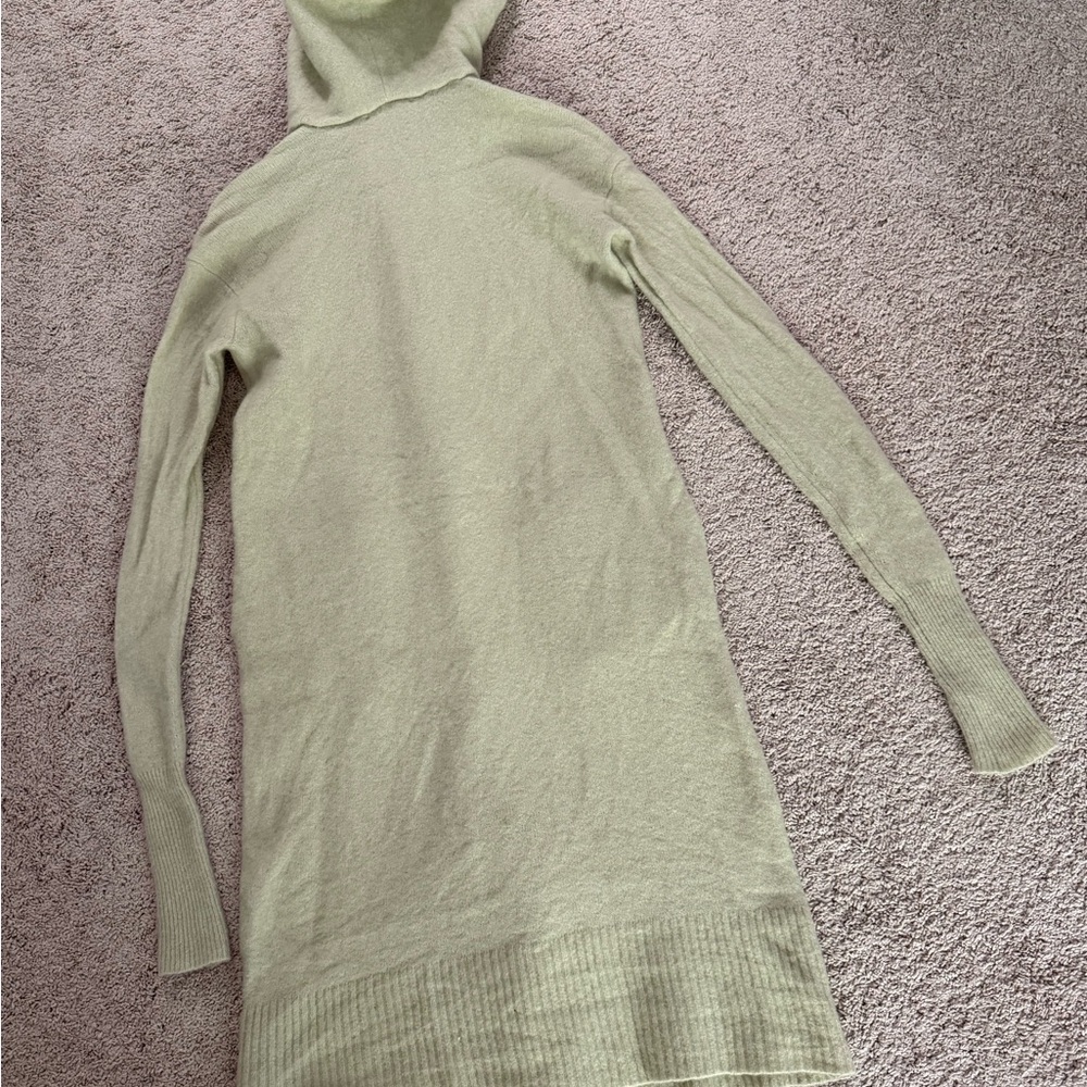 Women XXS Everlane The Cozy Stretch Long Duster Cardigan Sweater Hooded Jacket - Picture 5 of 11
